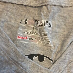 Under Armour Gray HeatGear Batman Tee